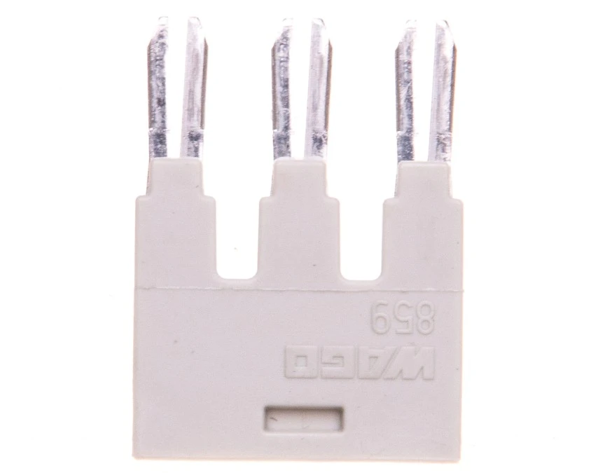 Mostek grzebieniowy 3‑torowy 18A 400V 859‑403 /25szt./ - obrazek 1