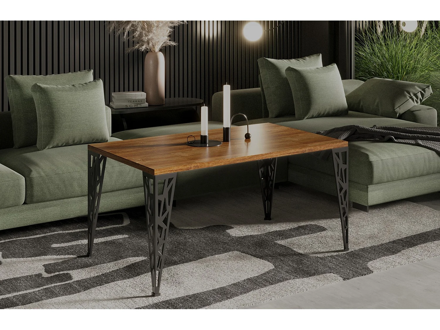 Ława MONZA 100x60 dąb stirling 1052731 - obrazek 1