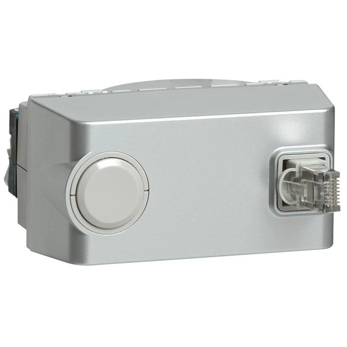 MOSAIC Gniazdo komputerowe /4moduły/ RJ45 cord kat.5e UTP 079433 - obrazek 1
