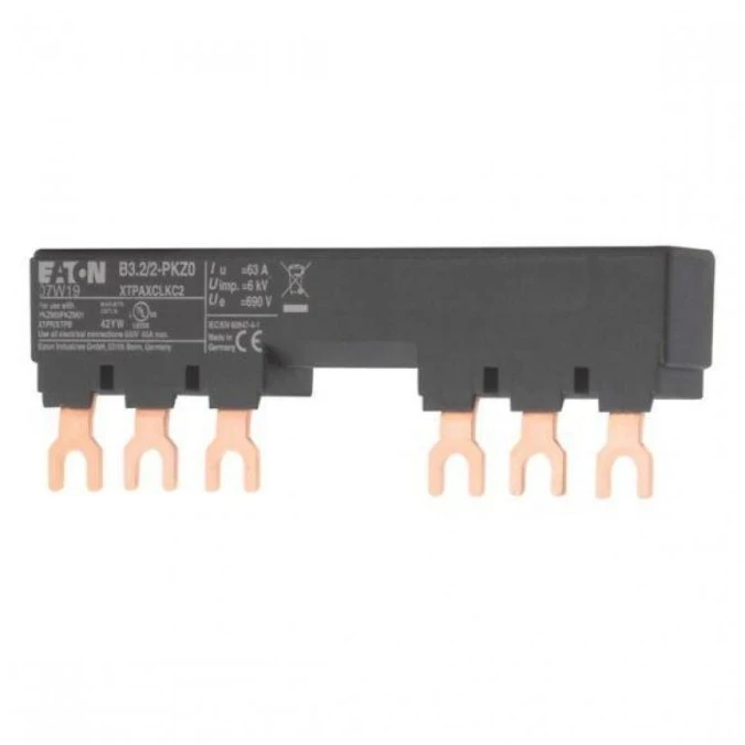 Mostek fazowy 3P 63A widełkowy B3.2/2‑PKZ0 063963 /10szt./ - obrazek 1