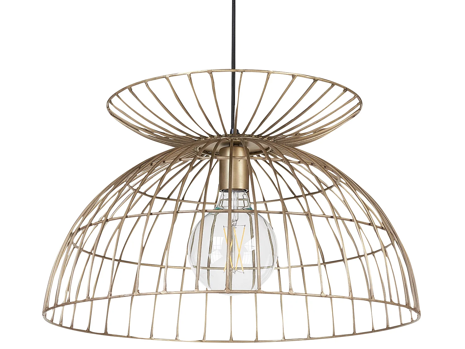 Lampa wisząca MAHANADI Metal Mosiężny 1653833 - obrazek 1