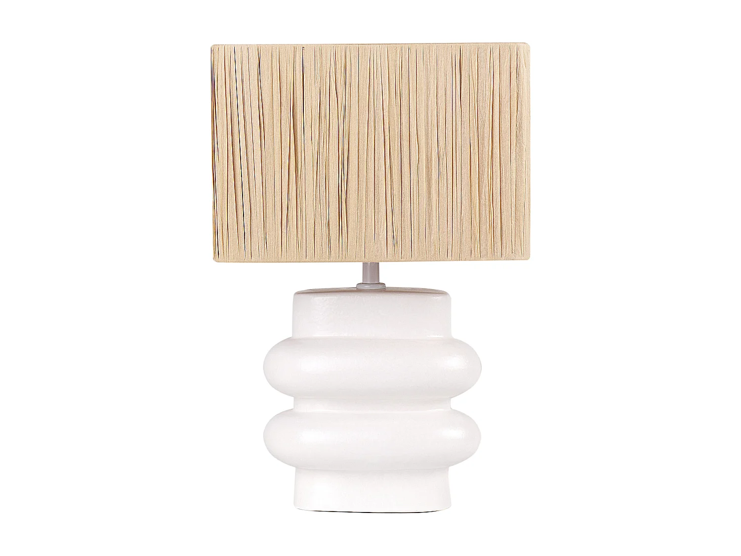 Lampa stołowa JUDY Ceramika Biały 1966355 - obrazek 1