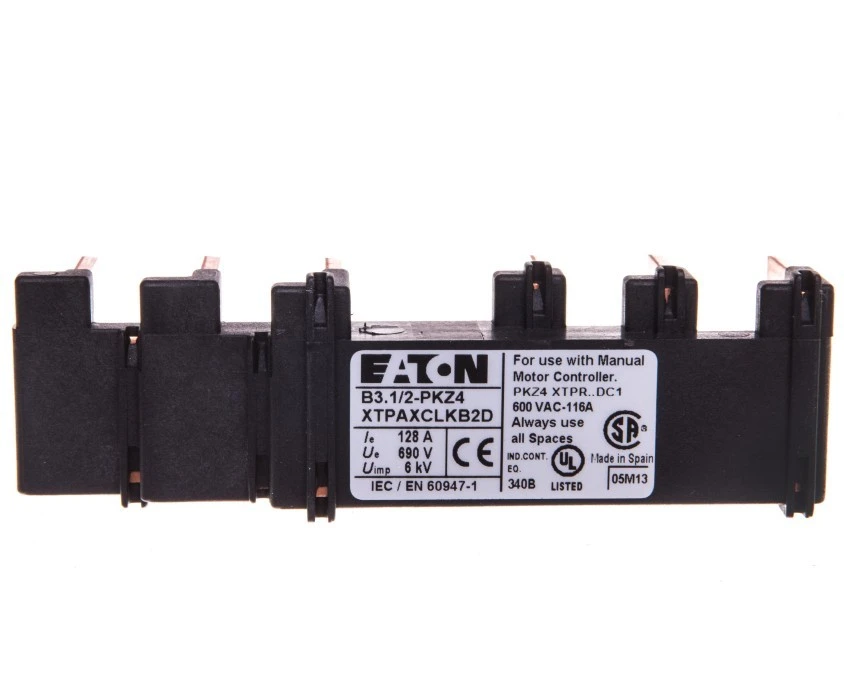 Mostek fazowy 3P 128A widełkowy 2xPKZ4 B3.1/2‑PKZ4 220223 - obrazek 1