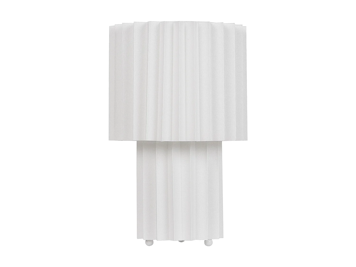 Lampa stołowa ALFEIOS Len Biały 2165325 - obrazek 1