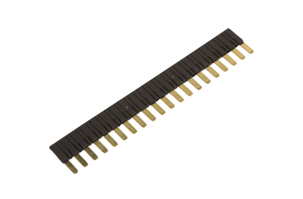 Mostek grzebieniowy 20‑zębowe czarny ZG20‑2 2608955 - obrazek 1
