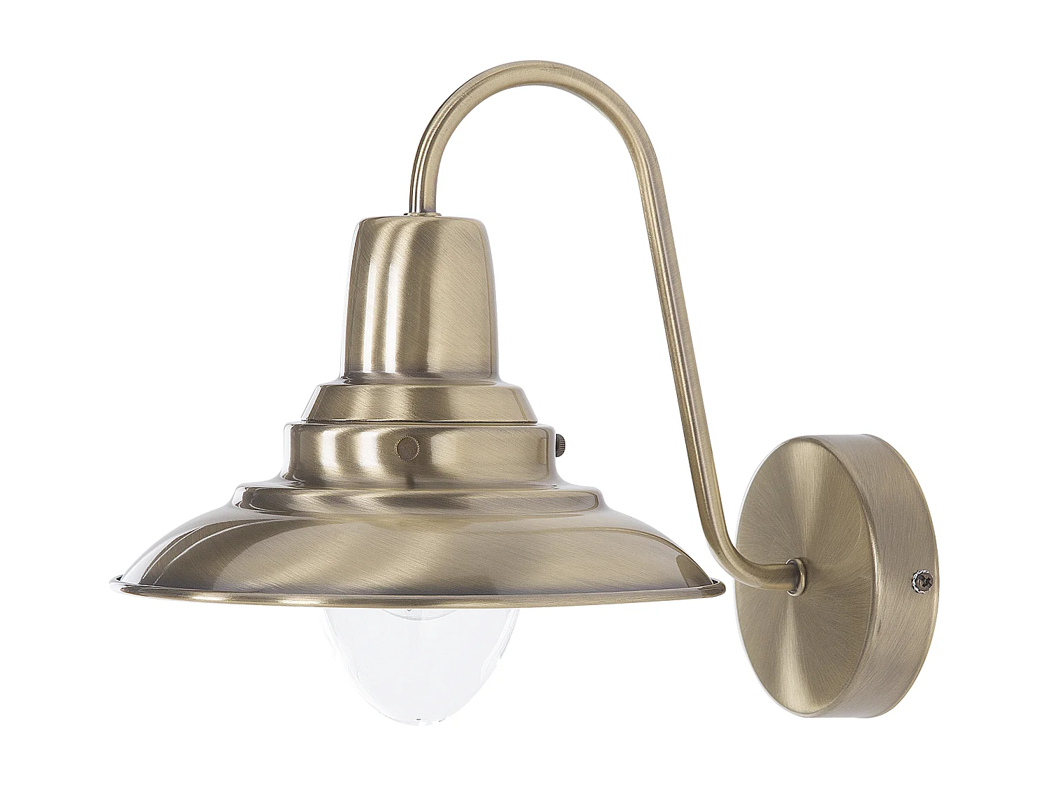 Lampa ścienna LUZA Metal Mosiężny 145393 - obrazek 1