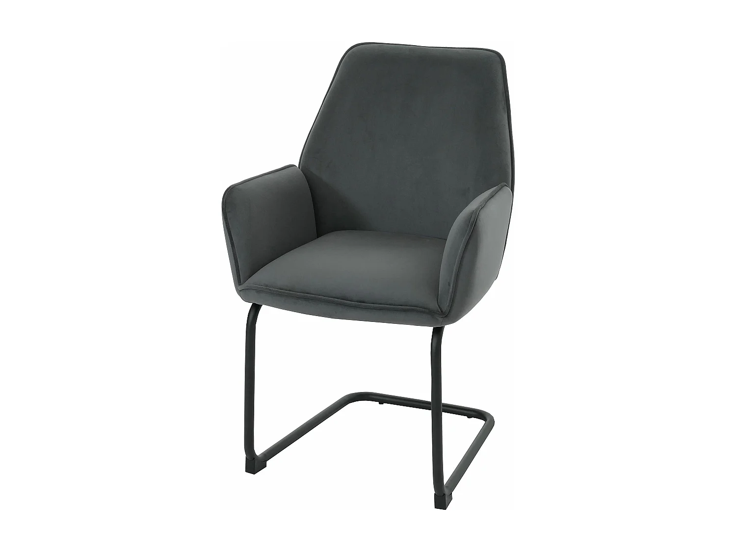Krzesło wspornikowe MCW-G67, ciemnoszary 3596210 - obrazek 1