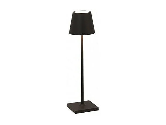 Poldina Pro Micro Czarna, akumulatorowa i ściemnialna lampa stołowa LED z czasem pracy baterii do 12 godzin 3037695 - obrazek 1