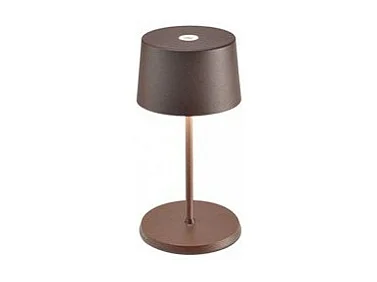 Lampa stołowa LED Olivia Pro Mini Corten, ładowalna i ściemnialna 3037691 - obrazek 1