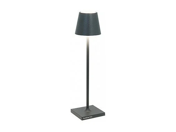 Lampa stołowa LED Poldina Pro Micro Dark Grey z możliwością ładowania i ściemniania, z czasem pracy baterii do 12 godzin 3037737 - obrazek 1