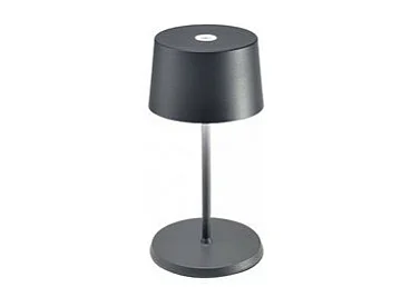 Lampa stołowa LED Olivia Pro Mini z możliwością ładowania i ściemniania, ciemnoszara 3037761
