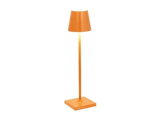 Poldina Pro Micro Pomarańczowa lampa stołowa LED z możliwością ładowania i ściemniania, z czasem pracy baterii do 12 godzin 3037810 - obrazek 1