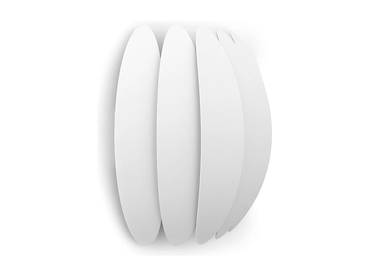Lampa ?cienna PETAL styl nowoczesny – Wysoko?? 25 cm – LED SMD 20W – 2059lm – 3K – IP20 – stal i biel 3715080
