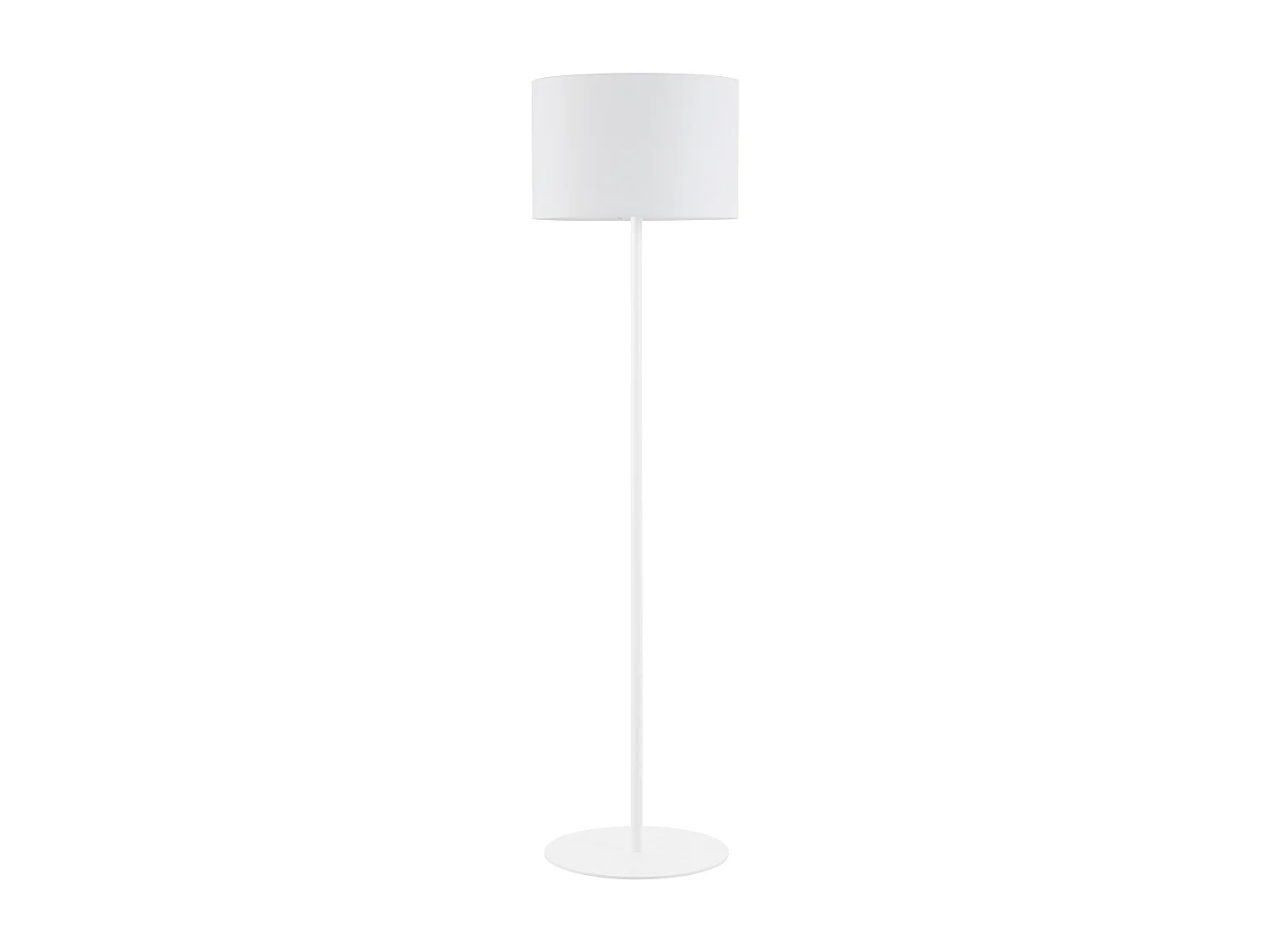 Lampa pod?ogowa Amsterdam w klasycznym stylu - H170 cm - stal i biel - w?./wy?. - E27 Max. 40W - IP20 3716188 - obrazek 1