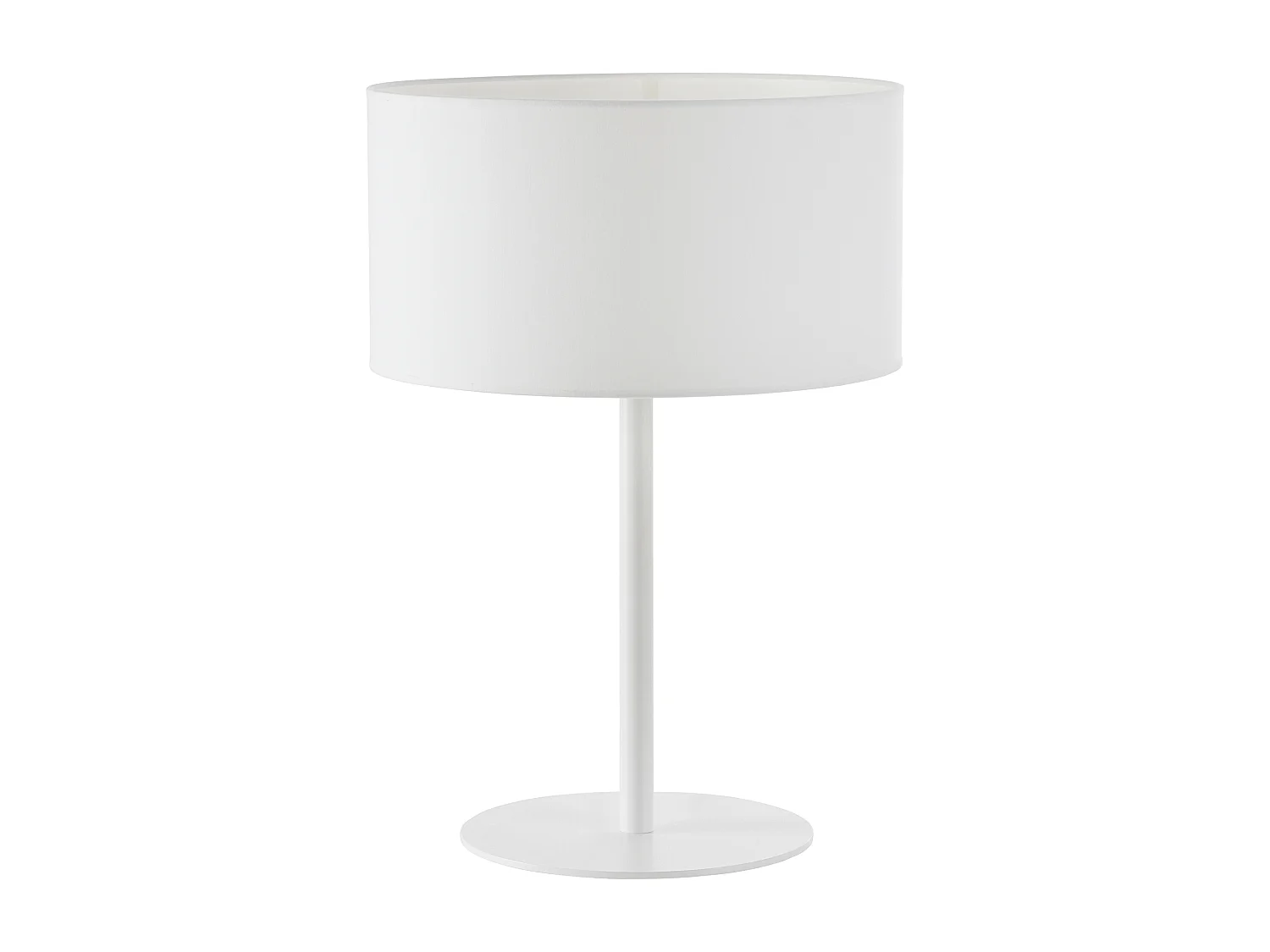 Lampa sto?owa Amsterdam w klasycznym stylu – wys. 54 cm – wn?trze – stal i biel – w?./wy?. – E27 Max. 40W-IP20 3714787