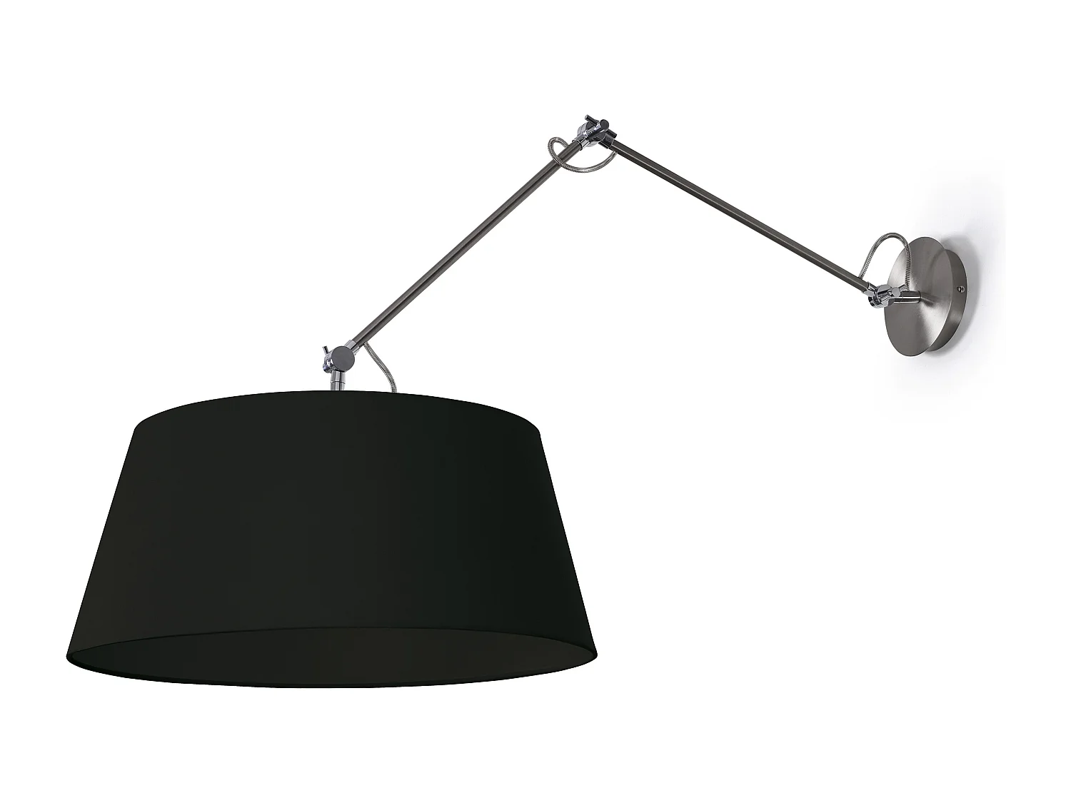 Lampa sufitowa EASY w nowoczesnym stylu - D.ø40 cm x szeroko?? 1150 cm - E27 60W - IP20 - 260° stopni - stal i biel 3715017 - obrazek 1