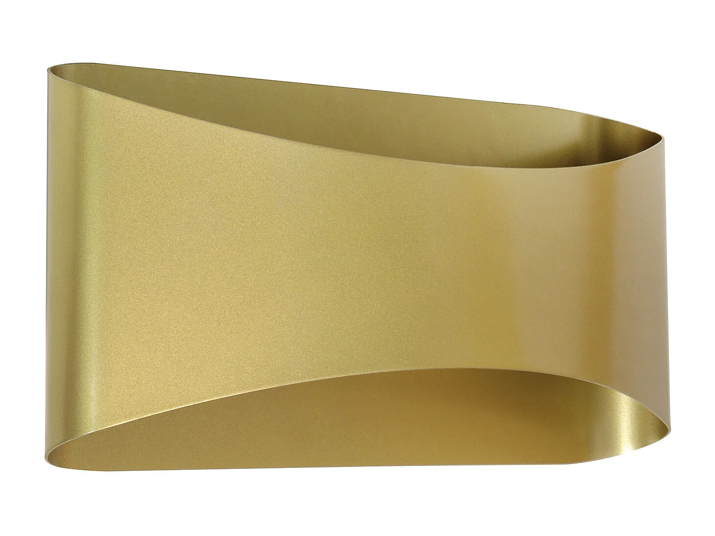 Lampa ?cienna COOPER nowoczesny i uniwersalny styl – Szeroko?? 24 cm – LED SMD 9W – 850lm i 3K – góra i dó? – stal i matowe z?oto 3748063