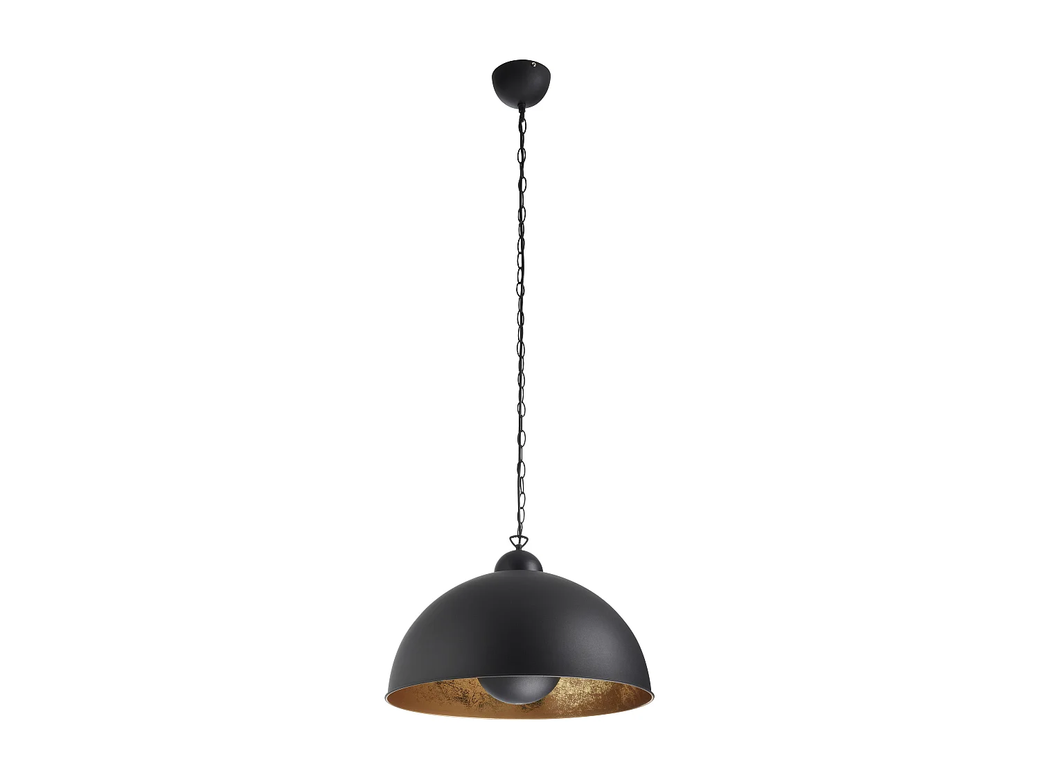 Lampa sufitowa TANNA w stylu nowoczesnym i industrialnym - wys. 165 cm x g?. 53 cm - E27 60W - stal - li?? czarno-z?oty - IP20 3748123 - obrazek 1