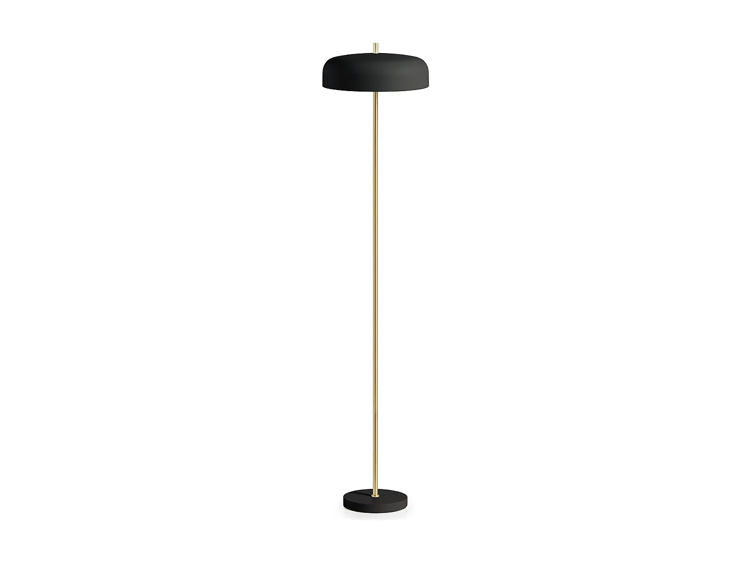 Lampa sto?owa TAICHI w nowoczesnym stylu - H45 cm - 2x E27 40W - kabel 2 metry - w??czanie i wy??czanie - stal - czarno-z?ota - IP20 3752049 - obrazek 1