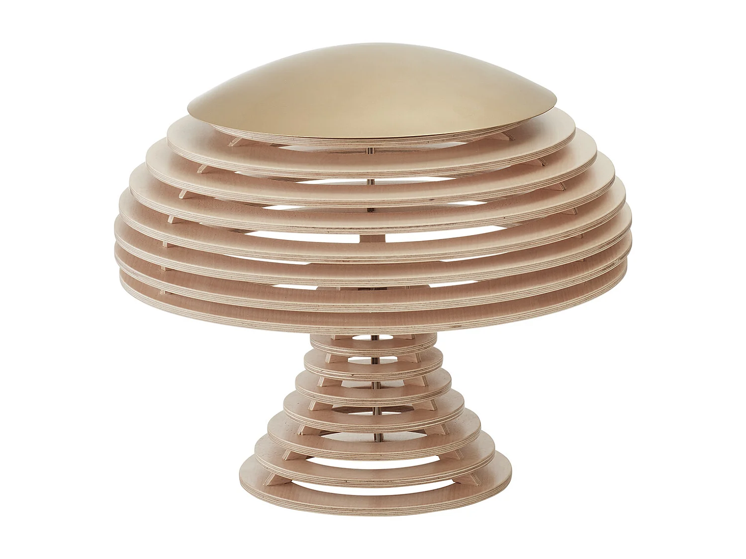 Lampa sto?owa TEC w stylu skandynawskim i nowoczesnym w drewnie - H 34,6 cm - GX53 LED T2 - 10W - 1200lm - 3000k - kabel 2 m - w?./wy?. - IP20 3752063 - obrazek 1
