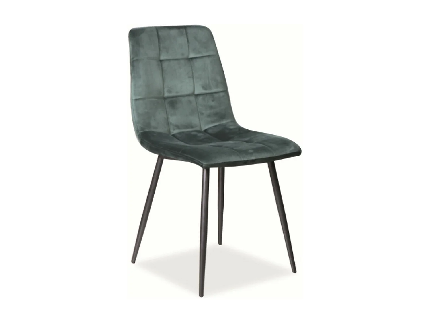 Krzesło MILA VELVET zielone 2355813 - obrazek 1