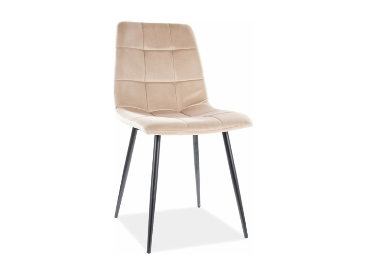 Krzesło MILA VELVET beżowe 2355749 - obrazek 1