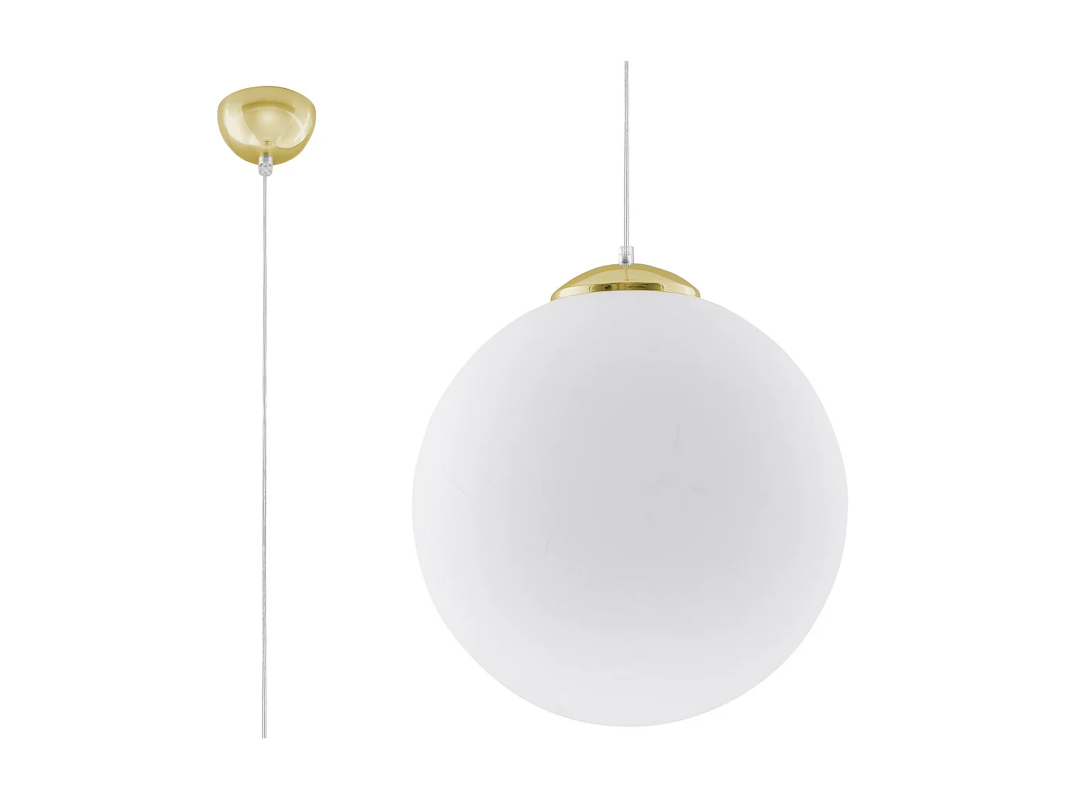 Lampa wisząca UGO 40 złota 1358385 - obrazek 1