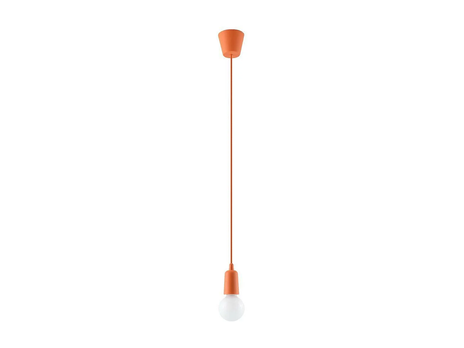 Lampa wisząca DIEGO 1 pomarańczowa 1358387 - obrazek 1
