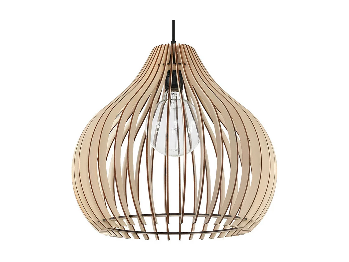 Lampa wisząca APRILLA drewniana 1358453 - obrazek 1