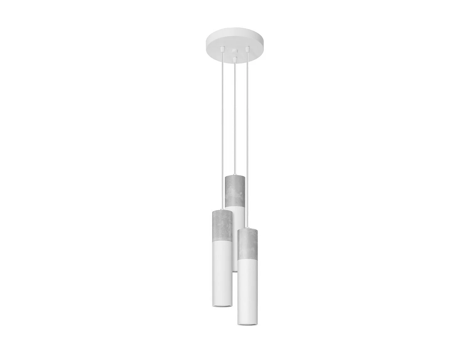 Lampa wisząca BORGIO 3P biała 1358455 - obrazek 1