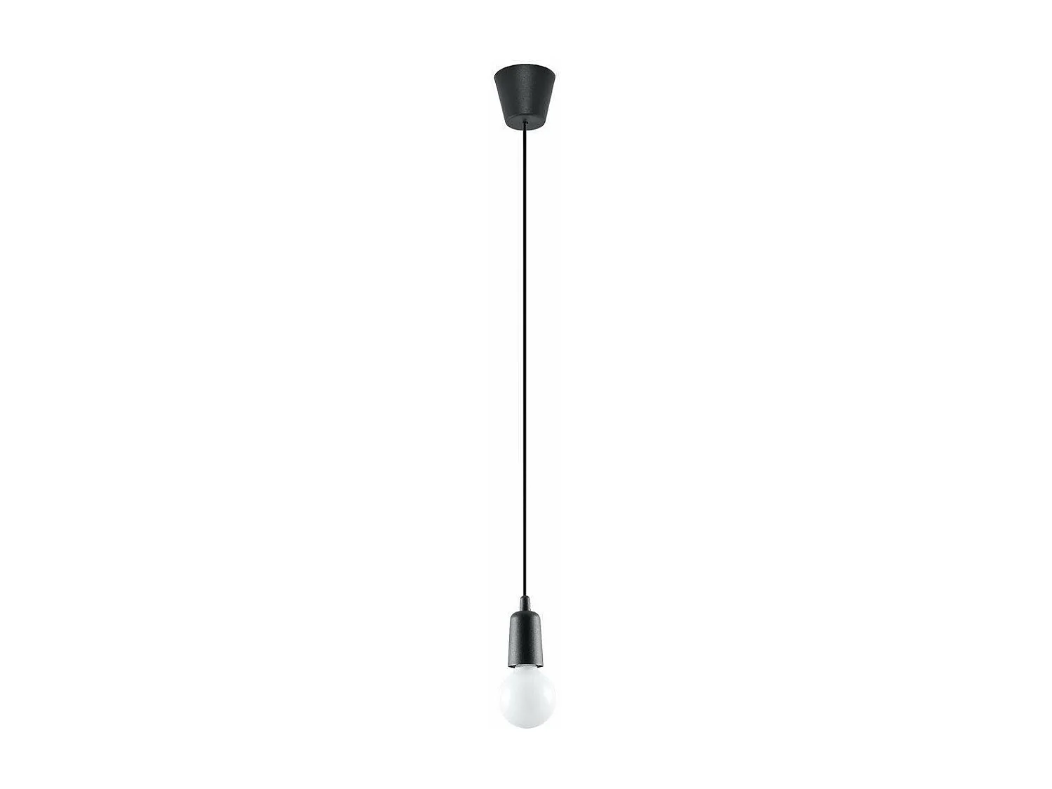 Lampa wisząca DIEGO 1 czarna 1358463 - obrazek 1