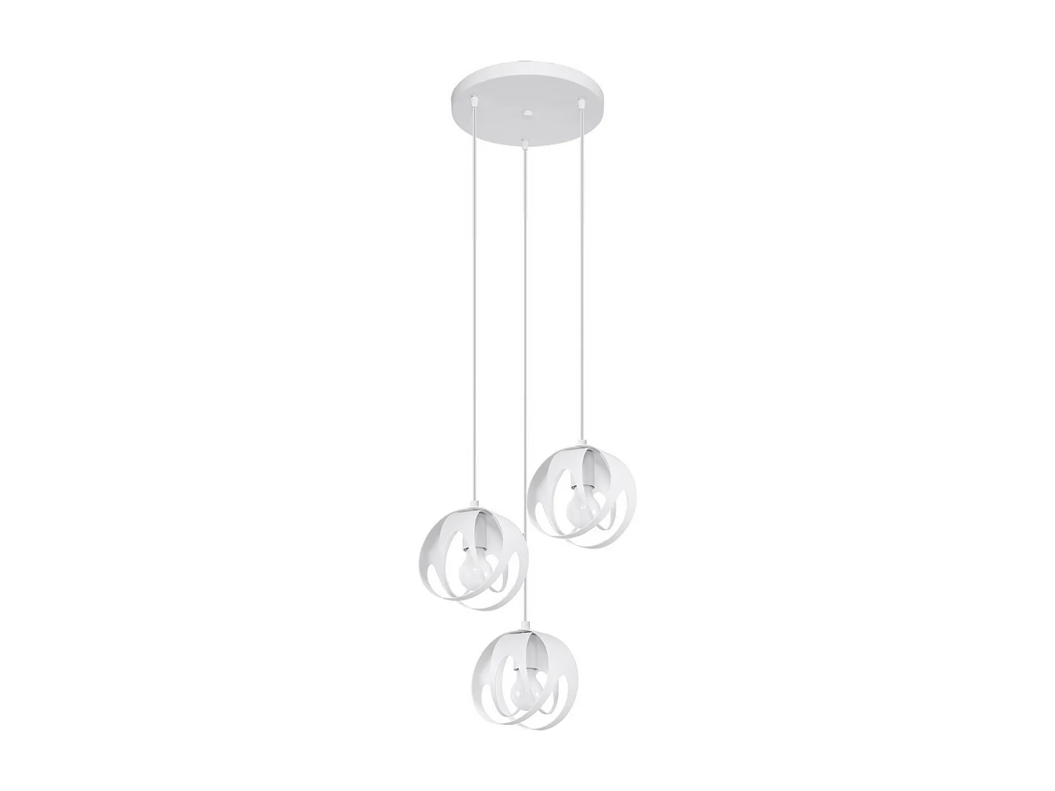Lampa wisząca TULOS 3P biała 1358503 - obrazek 1