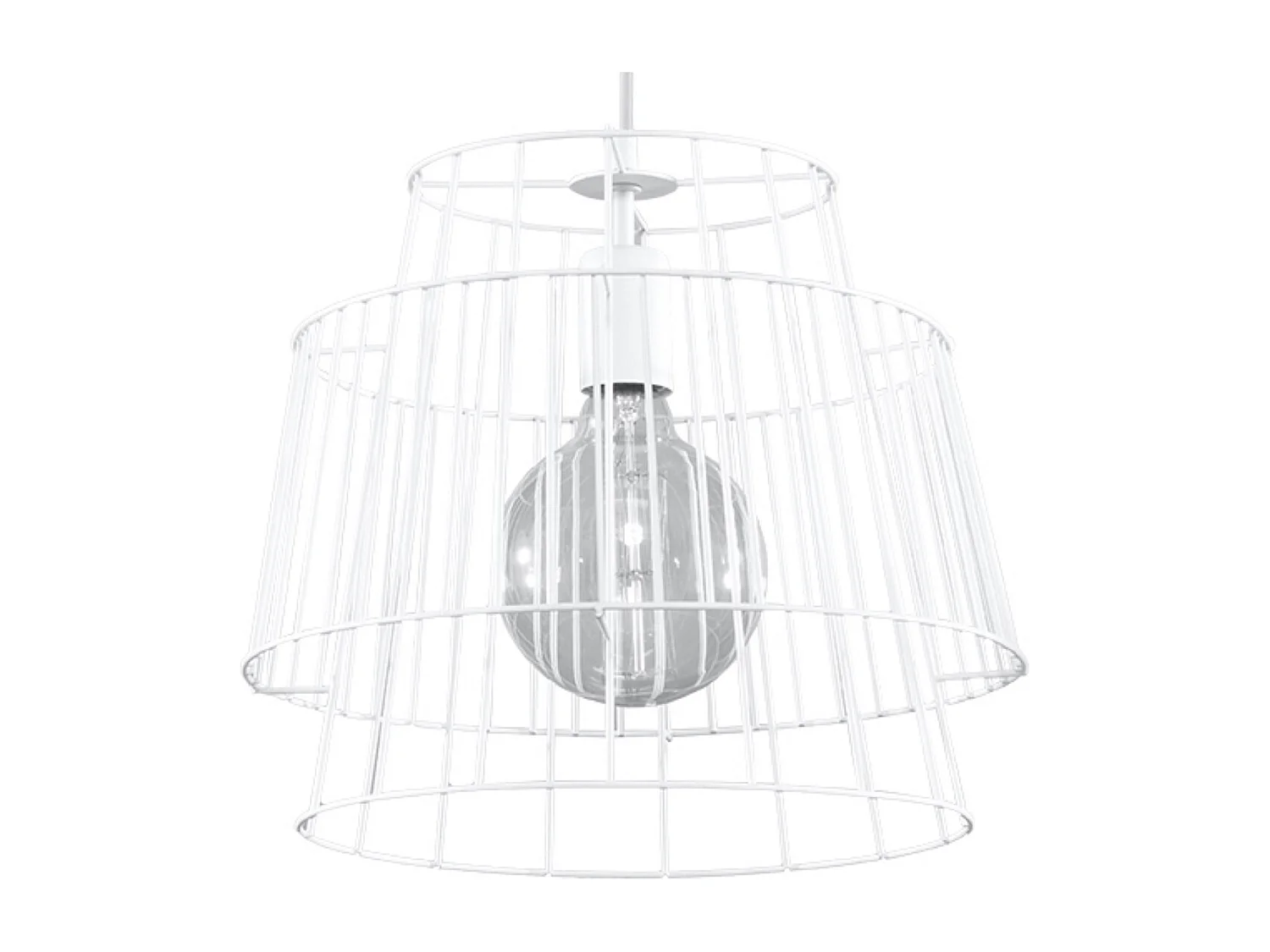 Lampa wisząca GATE biała 1358509 - obrazek 1