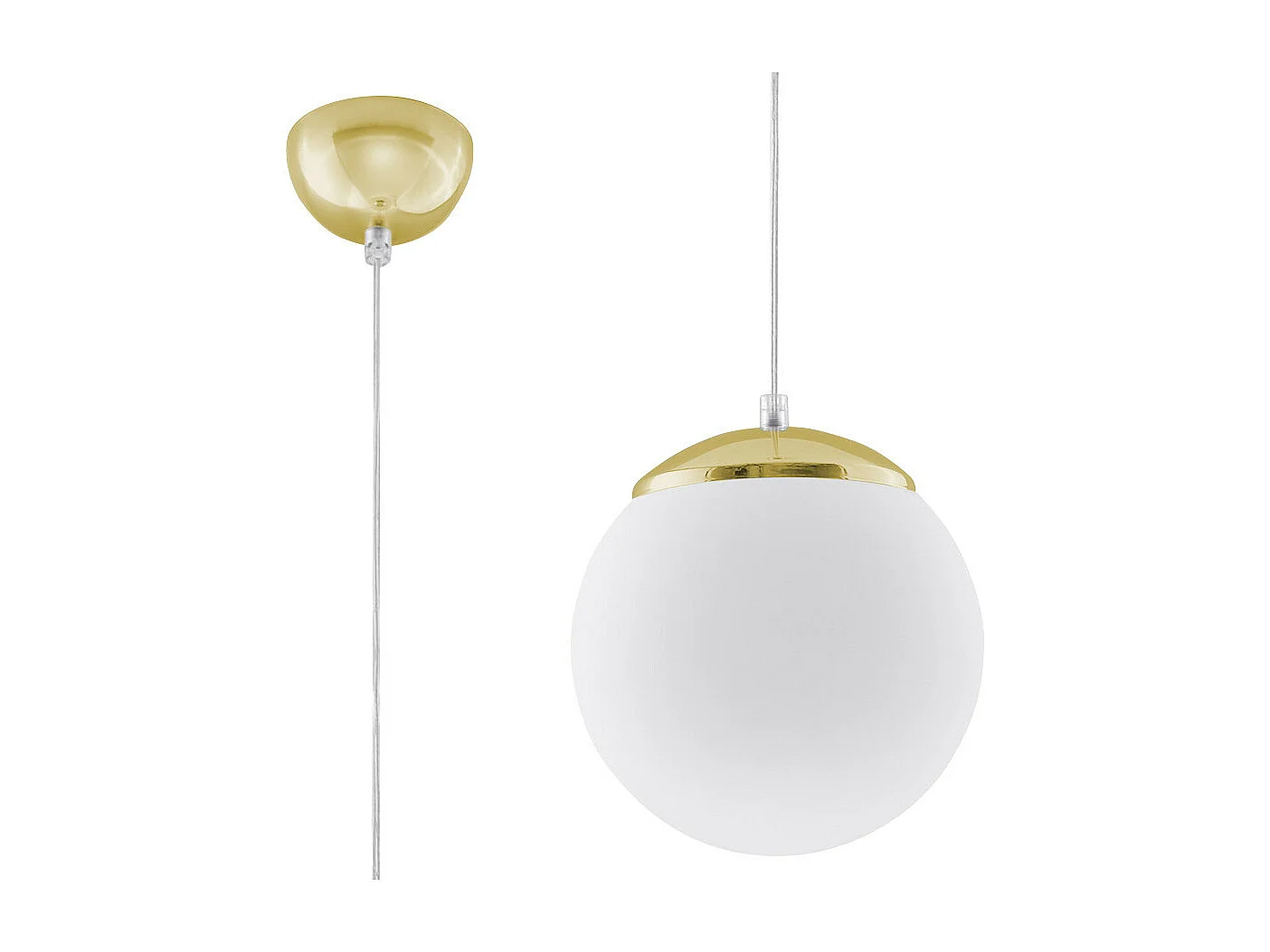 Lampa wisząca UGO 20 złota 1358611 - obrazek 1