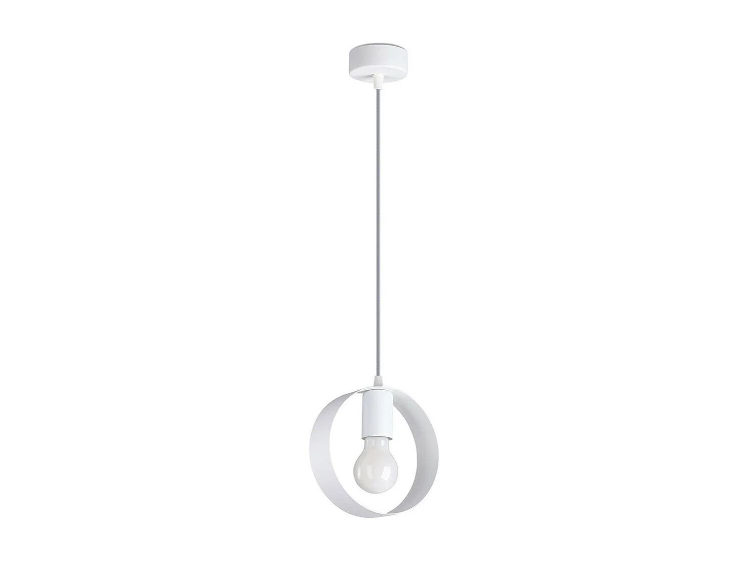 Lampa wisząca TITRAN 1 biała 1387921 - obrazek 1