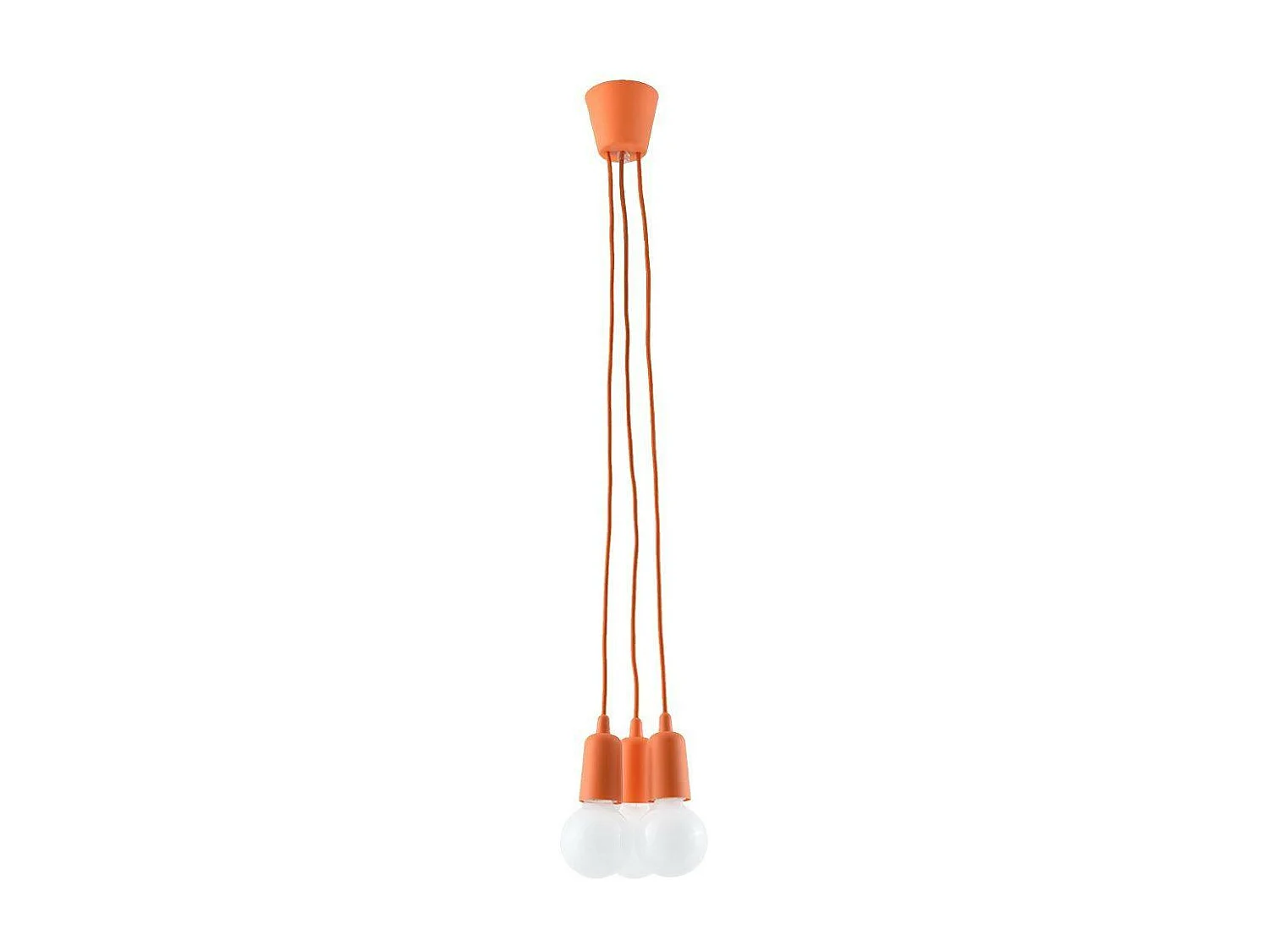 Lampa wisząca DIEGO 3 pomarańczowa 1358699 - obrazek 1