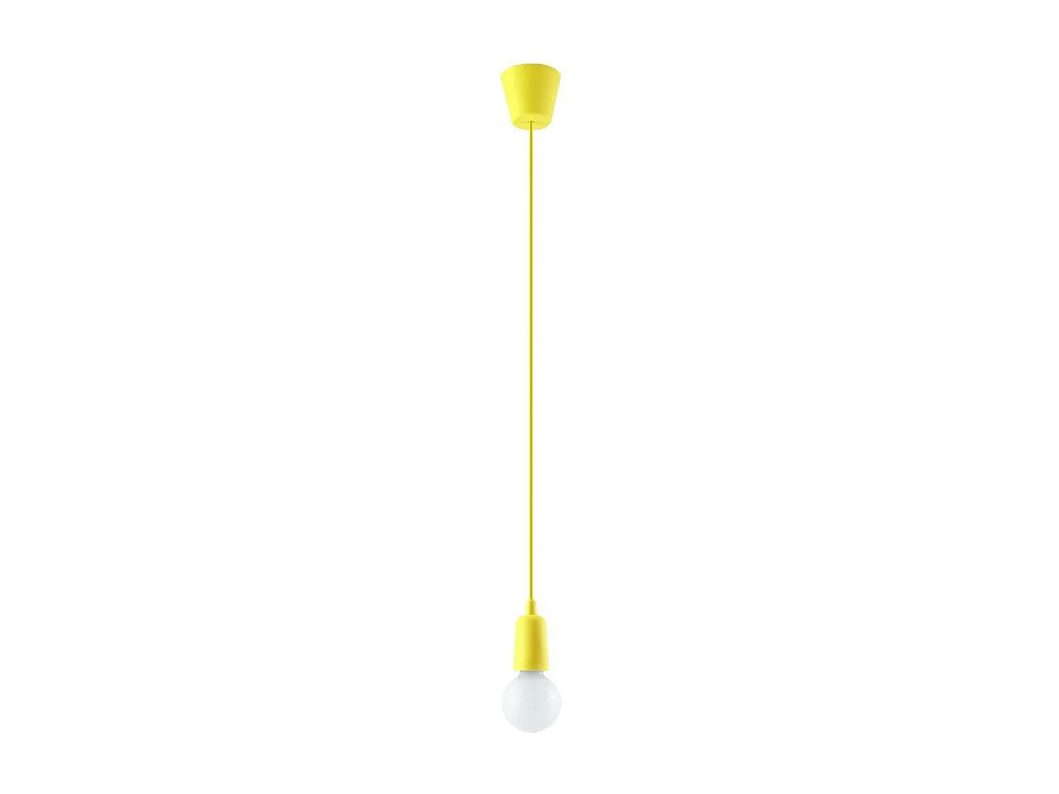 Lampa wisząca DIEGO 1 żółta 1358725 - obrazek 1