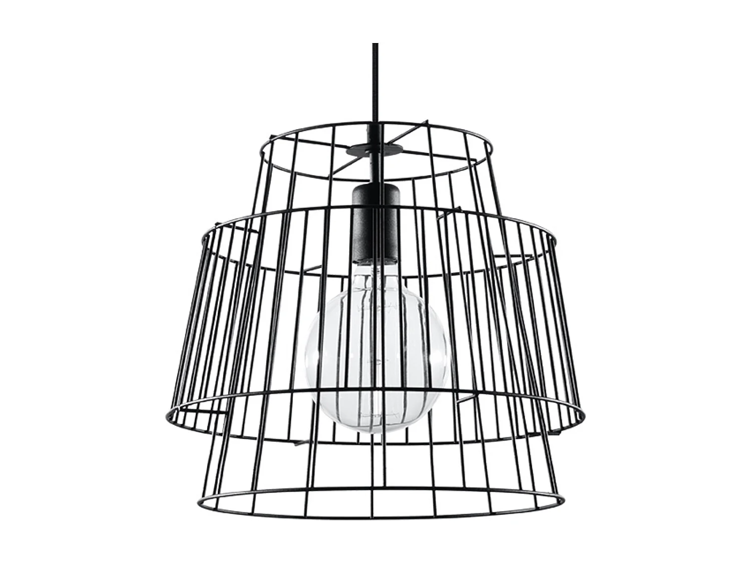 Lampa wisząca GATE czarna 1358729 - obrazek 1