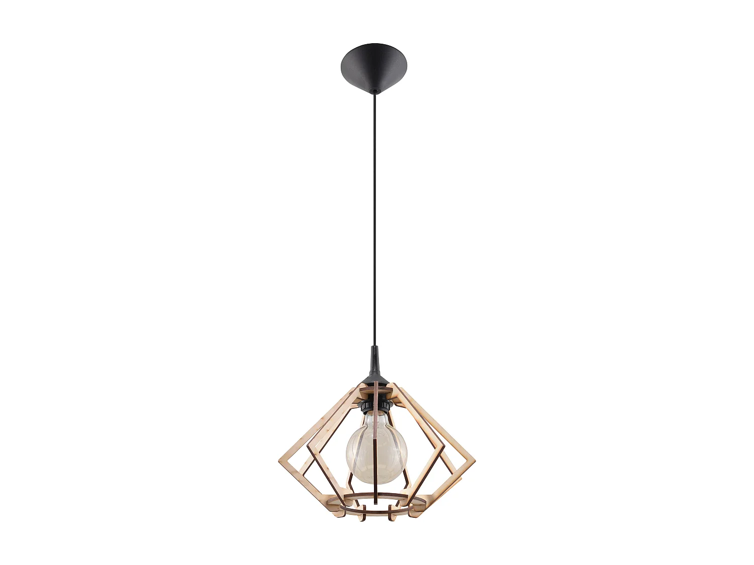 Lampa wisząca POMPELMO drewniana 1358743 - obrazek 1