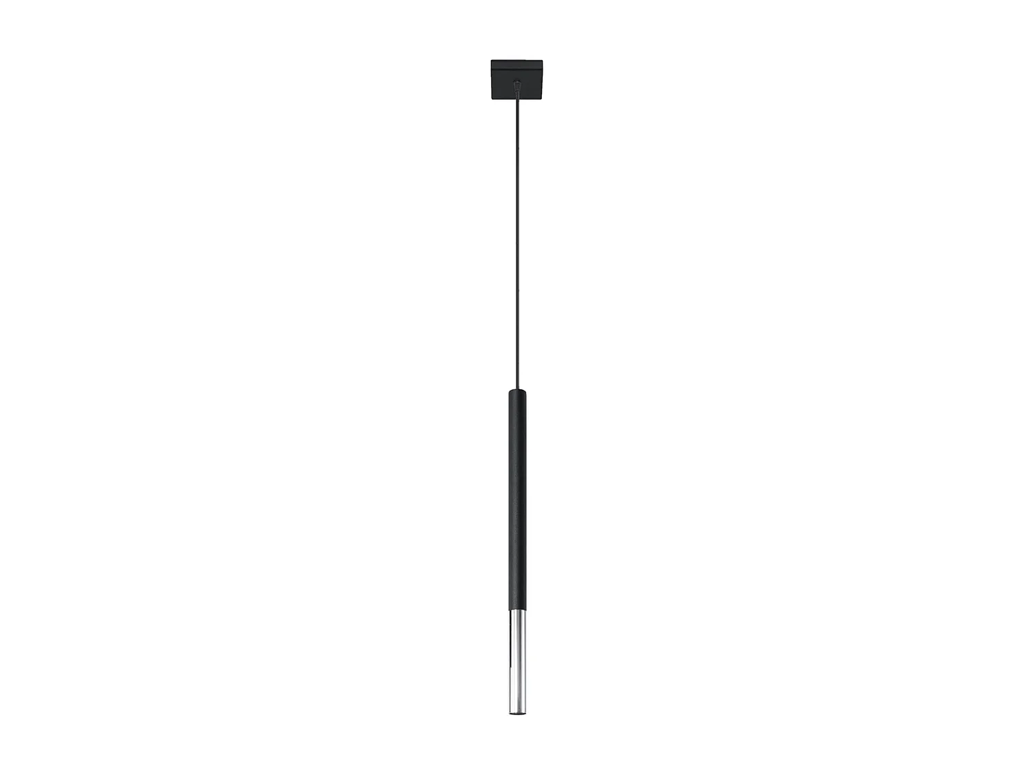 Lampa wisząca MOZAICA 1 czarna/chrom 1358751 - obrazek 1