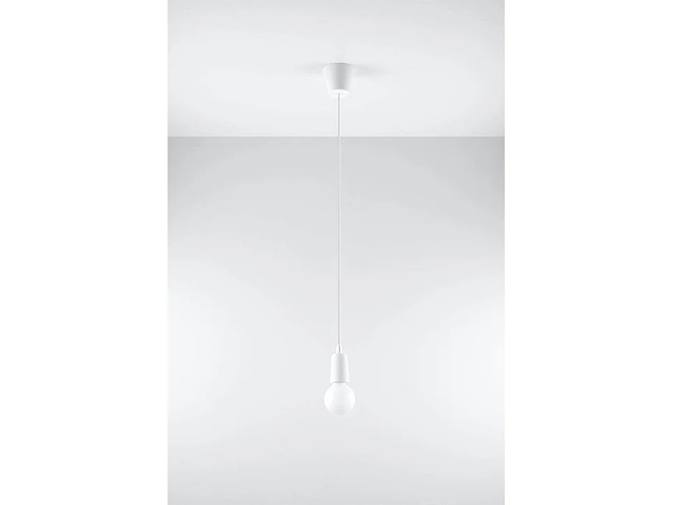 Lampa wisząca DIEGO 1 biała 1358753 - obrazek 1