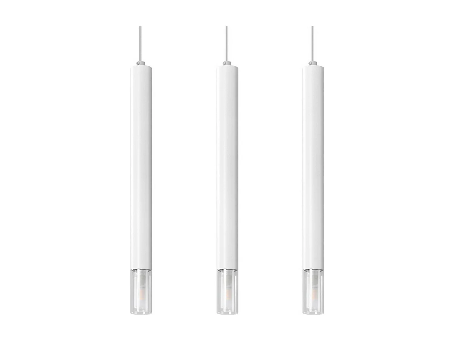 Lampa wisząca WEZYR 3 biała 1358763 - obrazek 1