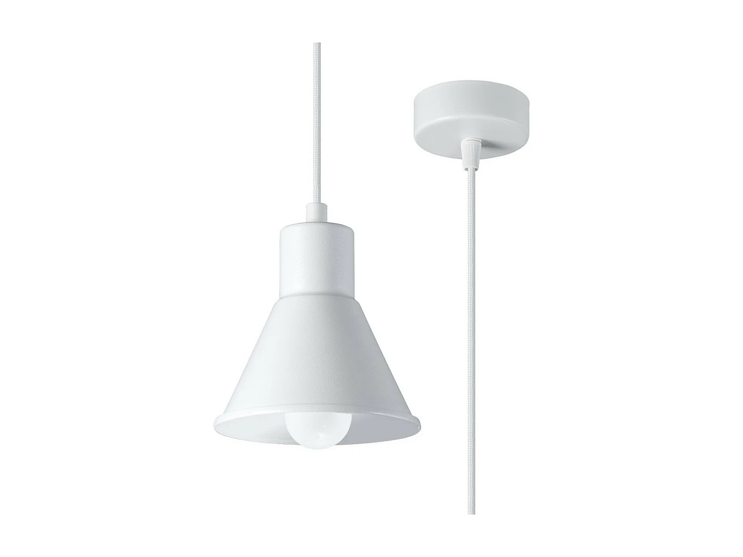 Lampa wisząca TALEJA 1 biała 1358873 - obrazek 1