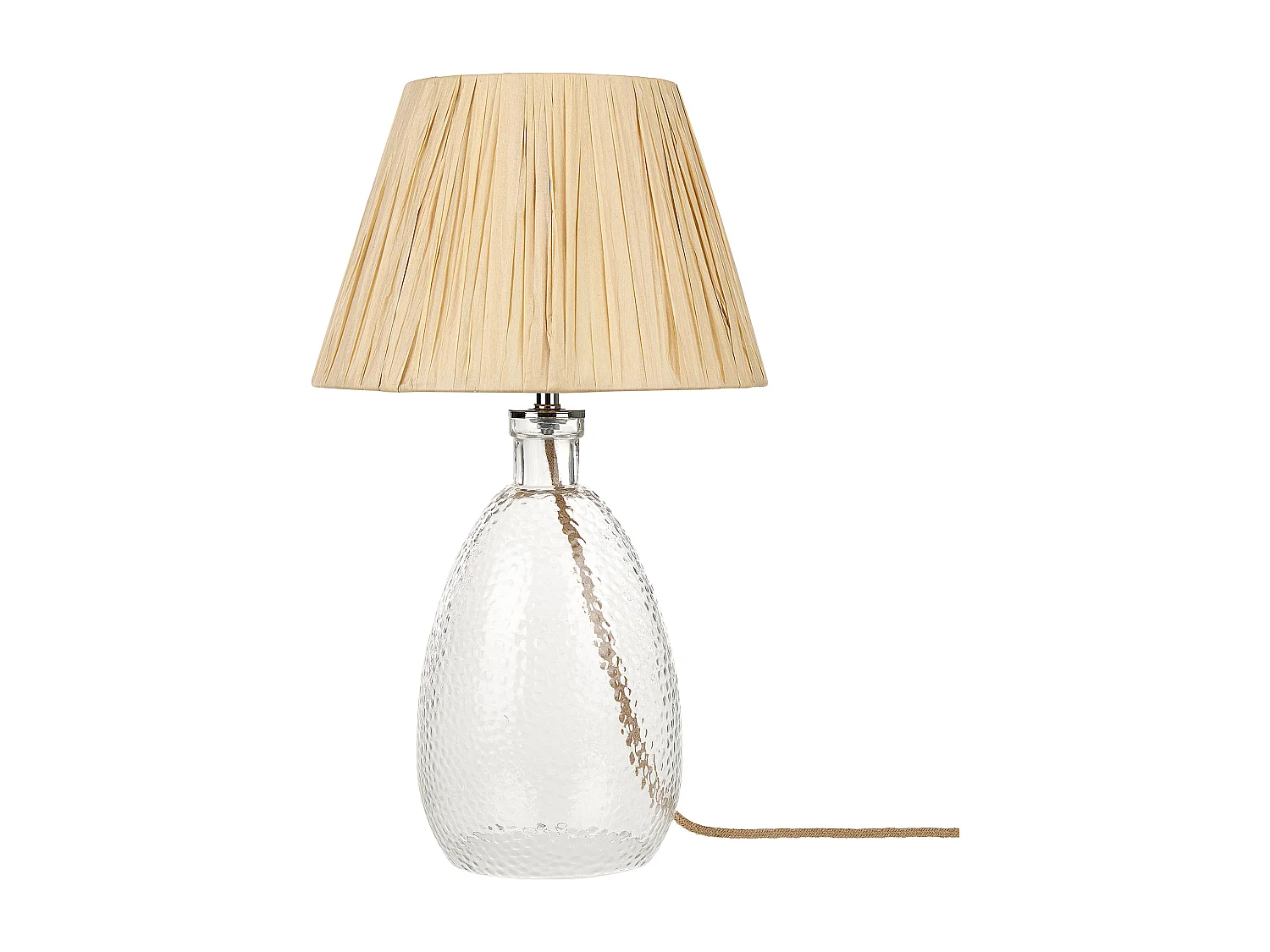 Lampa stołowa BLANCO Szkło Naturalny 1667477 - obrazek 1