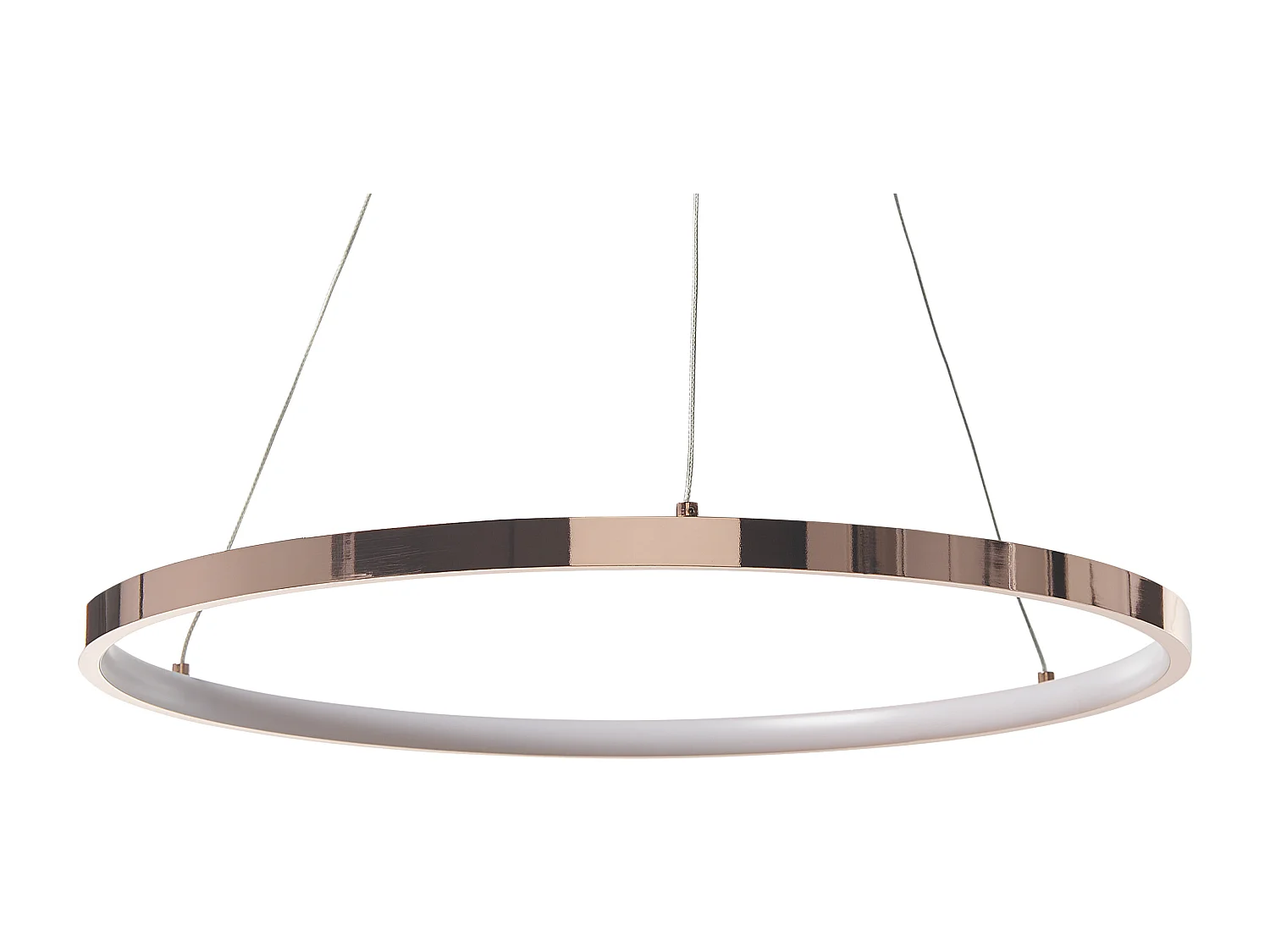 Lampa wisząca LED JORDAN Metal Różowe złoto 151419 - obrazek 1