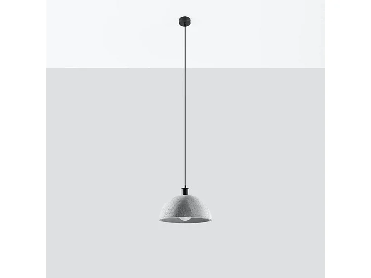 Lampa wisząca PABLITO szara betonowa 1358367 - obrazek 1