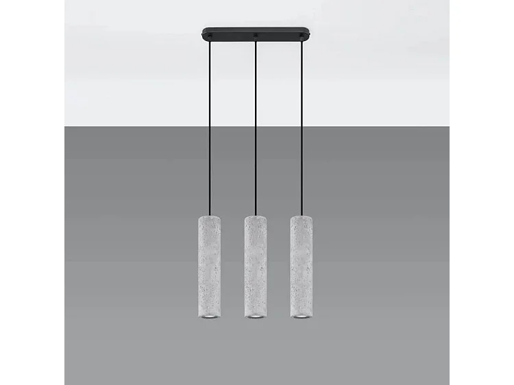 Lampa wisząca LUVO 3 betonowa 1358377 - obrazek 1