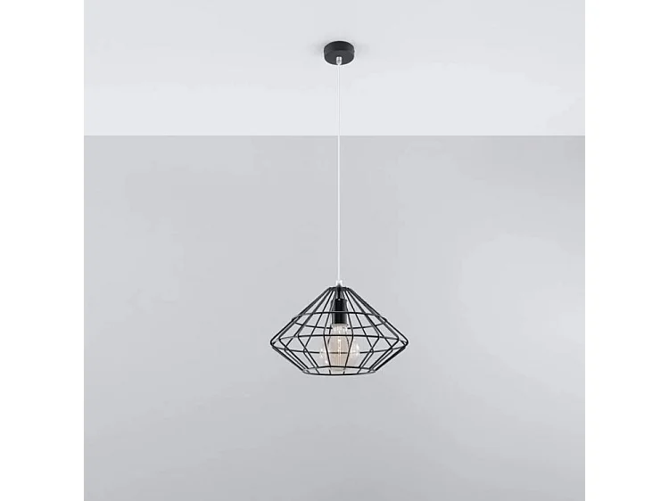 Lampa wisząca UMBERTO czarna 1358417 - obrazek 1