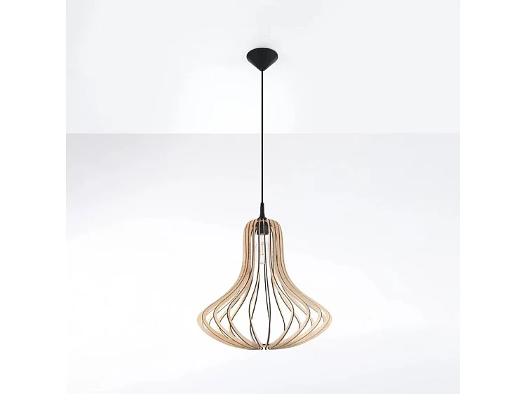 Lampa wisząca ELZA drewniana 1358521 - obrazek 1