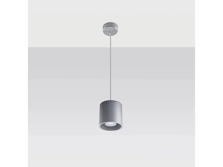 Lampa wisząca ORBIS 1 szara 1387895 - obrazek 1